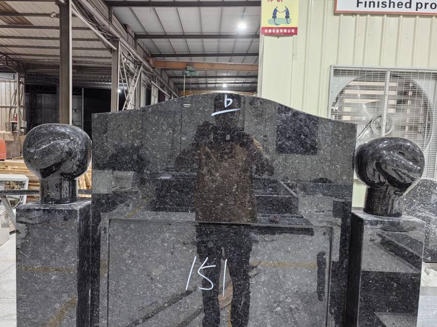 Memorial in production at the workshop
